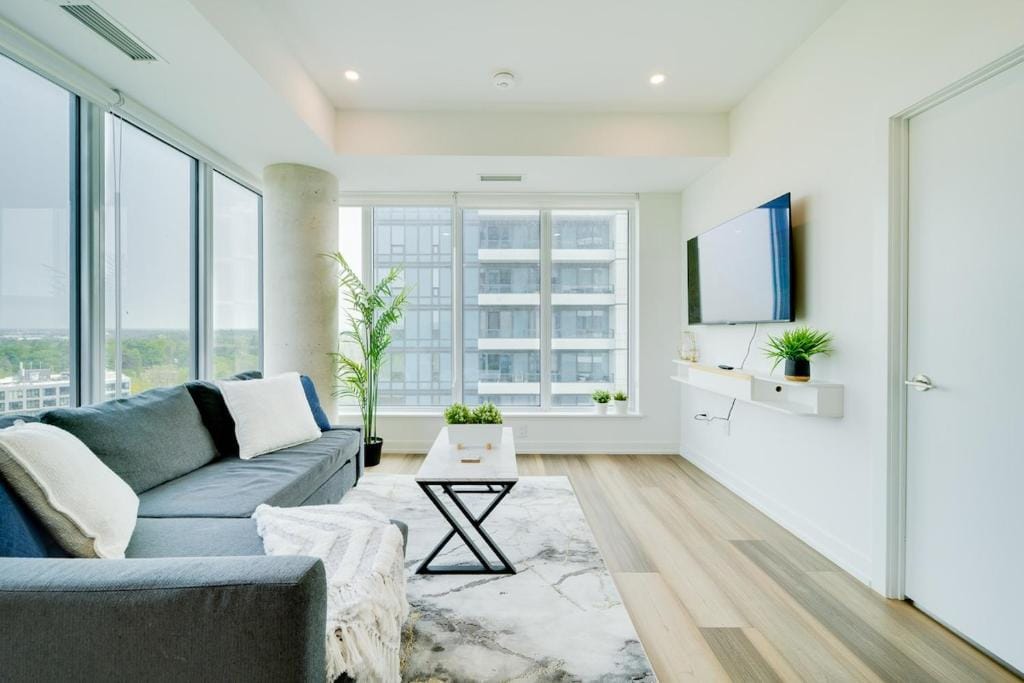 Elegant Open-Concept Condo in Downtown K-W — 1
